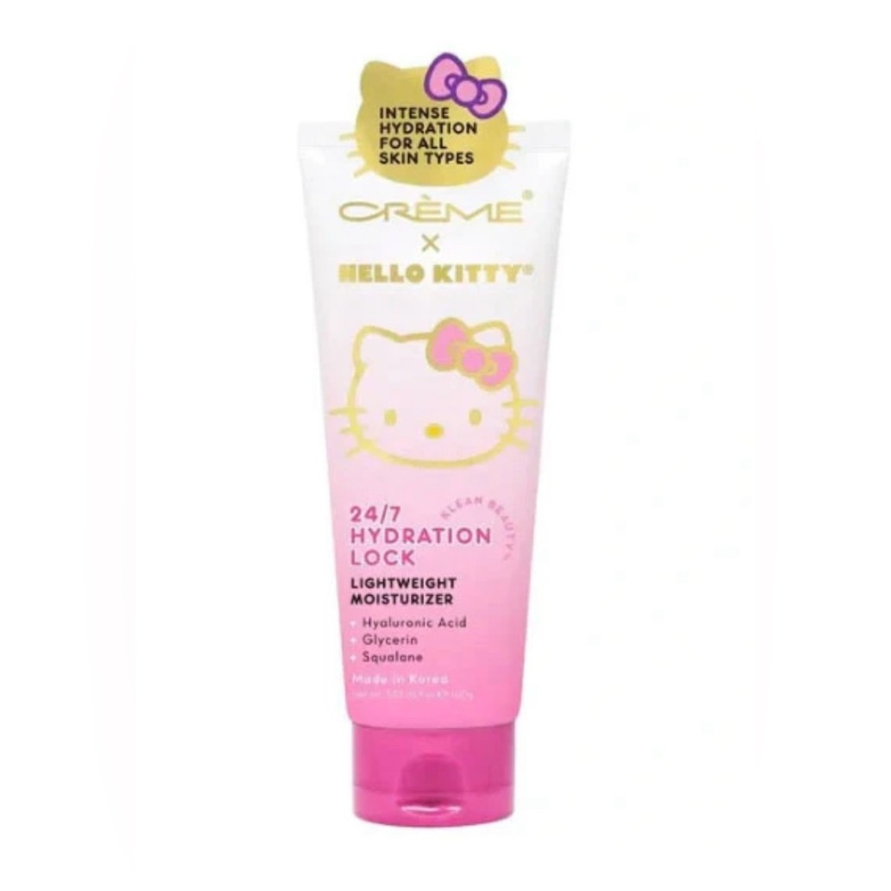 The Creme Shop x Hello Kitty lightweight moisturizer lock